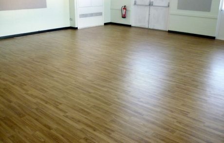 Wood effect laminate flooring for a community centre in South Yorkshire